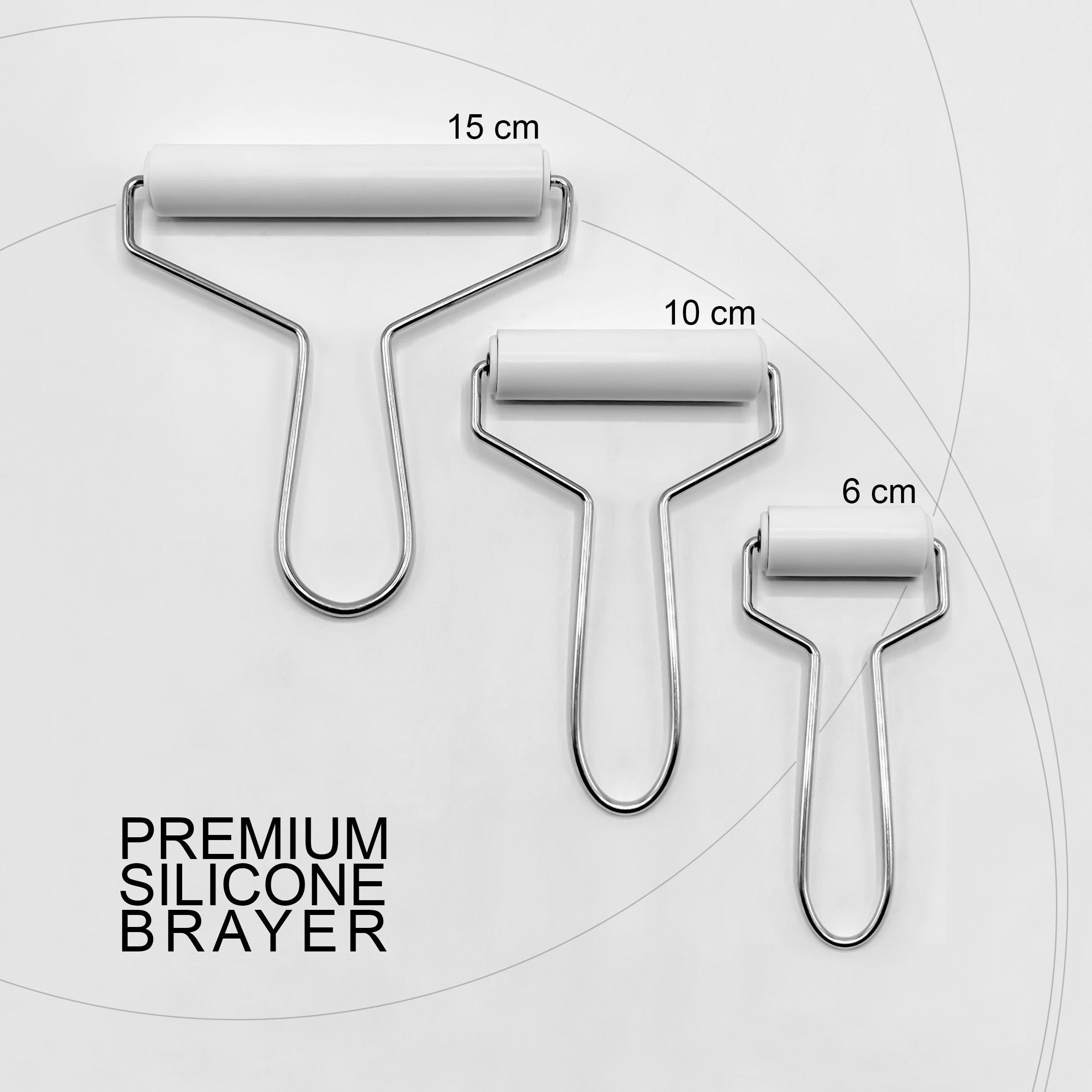 10 CM SİLİKON RULO - ROLLER - BRAYER