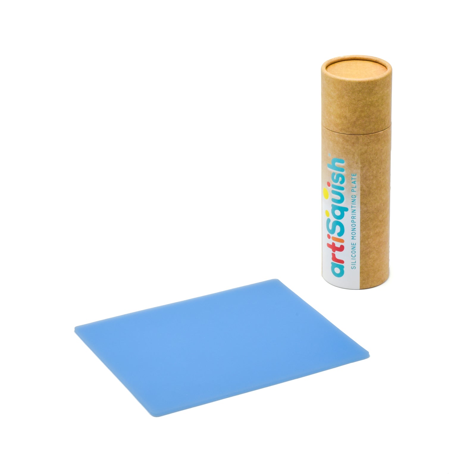 artiSquish Silikon Baskı Plakası - Dikdörtgen Mavi - 8x10 Inch / 20x25 cm